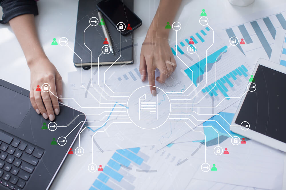 Document Management System Concept on Virtual Screen