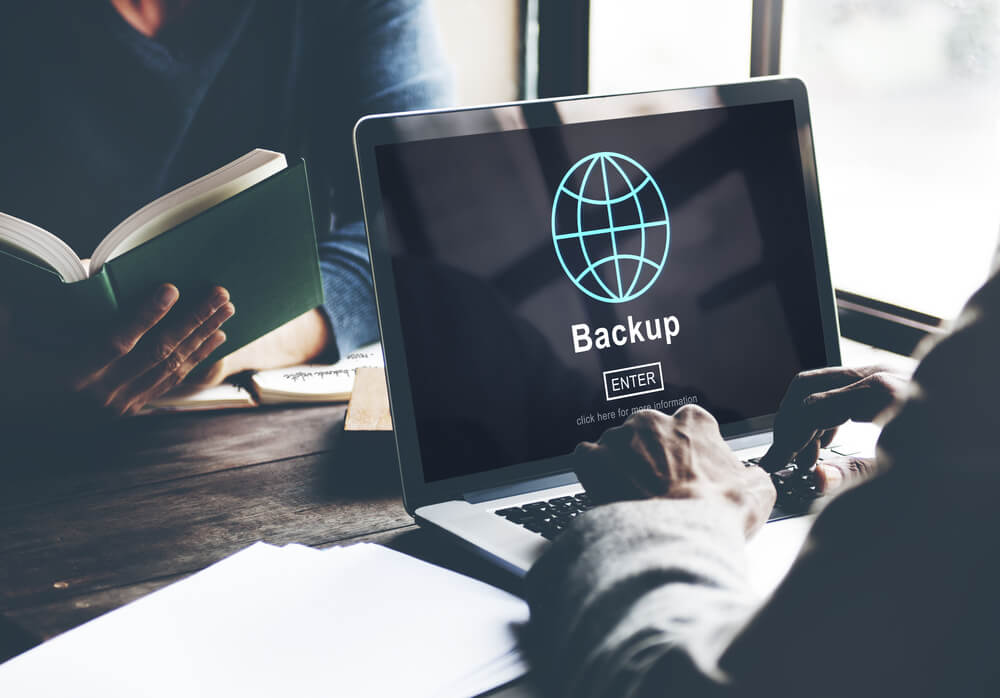 Backup Data Storage Restore Safety Security Concept